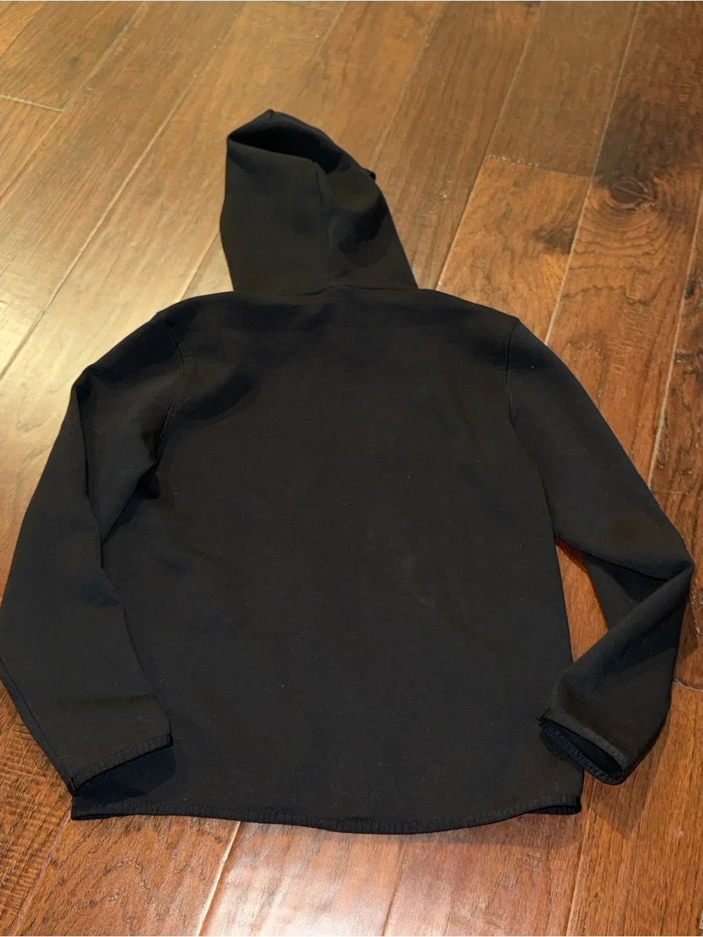 NWOT Gap Kids Black Zip Up Hoodie size L